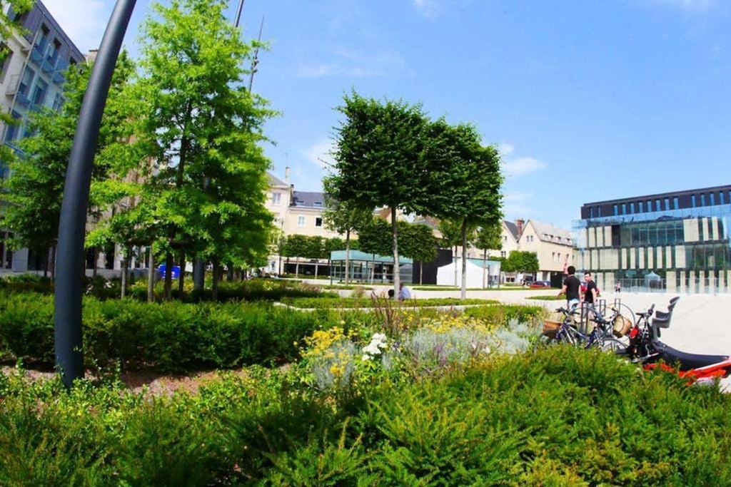 Chartres Coeur De Ville, Beau 2 Pieces Chaleureux Et Lumineux,Parking Et Wifi ! Екстериор снимка
